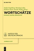 Cover: Wortsch&auml;tze - De Gruyter