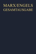 Cover: Manuskripte und Drucke zur Deutschen Ideologie - De Gruyter Akademie Forschung