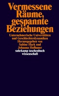 Cover: Vermessene R&auml;ume, gespannte Beziehungen - Suhrkamp