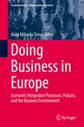 Cover: Doing Business in Europe - Springer