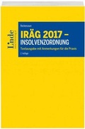 Cover: IR&Auml;G 2017 - Insolvenzordnung - Linde