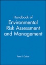Cover: Handbook of Environmental Risk Assessment and Management - Wiley