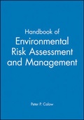 Cover: Handbook of Environmental Risk Assessment and Management - Wiley