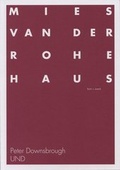 Cover: Peter Downsbrough: UND - form + zweck