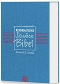 Cover: Reformations-Studien-Bibel blau - 3 L