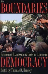 Enlarge image Cover: The Boundaries of Freedom of Expression and Order in American Democracy - Kent State University Press