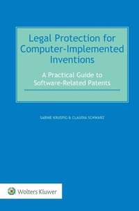 Abbildung von: Legal Protection for Computer-Implemented Inventions - Kluwer Law International