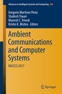Cover: Ambient Communications and Computer Systems - Springer