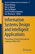 Cover: Information Systems Design and Intelligent Applications - Springer
