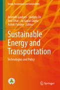 Cover: Sustainable Energy and Transportation - Springer