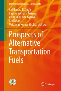 Enlarge image Cover: Prospects of Alternative Transportation Fuels - Springer