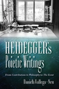 Cover: Heidegger's Poietic Writings - Indiana University Press
