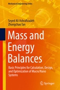 Cover: Mass and Energy Balances - Springer