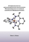 Bild: Untersuchungen zu abstandsabhängigen magnetischen Wechselwirkungen in schwach gekoppelten Mehrkernsystemen - Dr. Hut