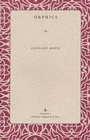 Cover: Orphics - Kent State University Press
