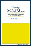 Cover: Through the Moral Maze - Routledge