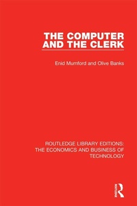 Abbildung von: The Computer and the Clerk - Routledge