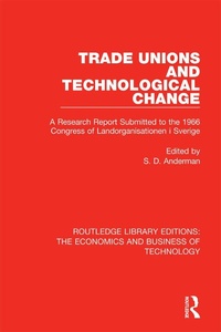 Abbildung von: Trade Unions and Technological Change - Routledge