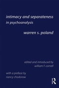 Cover: Intimacy and Separateness in Psychoanalysis - Routledge
