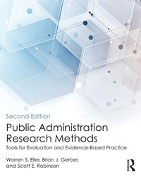 Enlarge image Cover: Public Administration Research Methods - Routledge