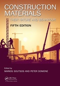 Cover: Construction Materials - CRC Press