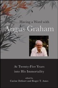 Cover: Having a Word with Angus Graham - State University of New York Press