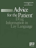 Cover: Advice for the Patient - PDR Network