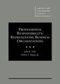 Cover: Professional Responsibility - West Academic Press