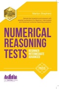 Cover: NUMERICAL REASONING TESTS - How2become