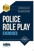 Cover: Police Role Play/Interactive Exercises Workbook + Online Video Access - How2become
