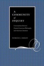 Cover: A Community of Inquiry - Kent State University Press