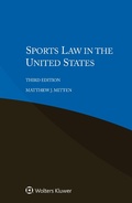 Cover: Sports Law in the United States - Kluwer Law International