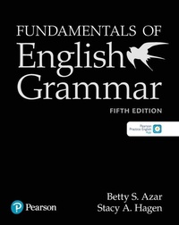 Abbildung von: Fundamentals of English Grammar Student Book with Essential Online Resources, 5e - Pearson Education (US)