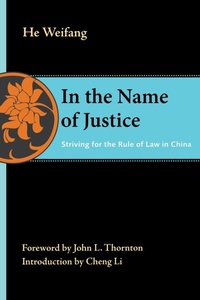 Enlarge image Cover: In the Name of Justice - Brookings Institution