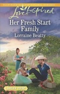 Cover: Her Fresh Start Family - Love Inspired Larger Print