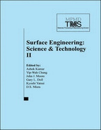 Enlarge image Cover: Surface Engineering: Collection of Papers from the 2002 TMS Annual Meeting Pt. II - The Minerals, Metals & Materials Society