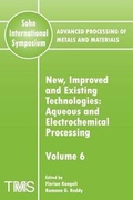 Cover: Advanced Processing of Metals and Materials (Sohn International Symposium) - The Minerals, Metals & Materials Society