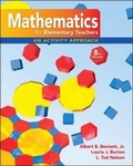 Cover: Math for Elementary Teachers: An Activity Approach with Manipulative Kit Mathematics for Elementary Teachers - McGraw-Hill Professional