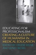 Cover: Educating for Professionalism - University of Iowa Press