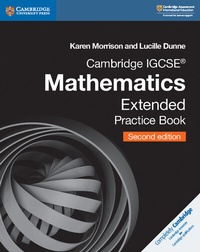 Enlarge image Cover: Cambridge IGCSE (TM) Mathematics Extended Practice Book - Cambridge University Press