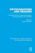 Cover: Orthographies and Reading - Routledge