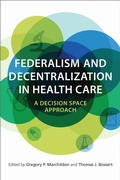 Cover: Federalism and Decentralization in Health Care - University of Toronto Press