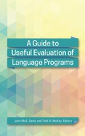 Cover: A Guide to Useful Evaluation of Language Programs - Georgetown University Press