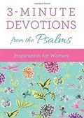 Cover: 3-Minute Devotions from the Psalms: Inspiration for Women - Barbour Publishing Inc, U.S.
