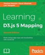 Cover: Learning D3.js 5 Mapping - - Packt Publishing