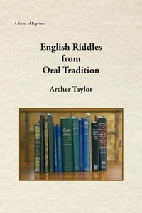 Abbildung von: English Riddles in Oral Tradition - Fathom Publishing Company