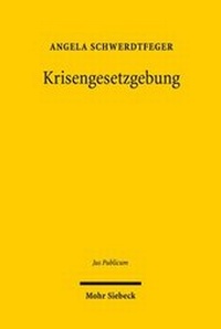 Abbildung von: Krisengesetzgebung - Mohr Siebeck