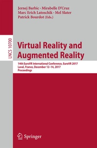 Enlarge image Cover: Virtual Reality and Augmented Reality - Springer