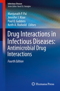Abbildung von: Drug Interactions in Infectious Diseases: Antimicrobial Drug Interactions - Humana