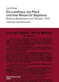 Cover: Ein Landhaus, ein Pferd und eine Messe f&uuml;r Napoleon - Gemeinn&uuml;tziger Verein "Beethoven-Haus Bonn"